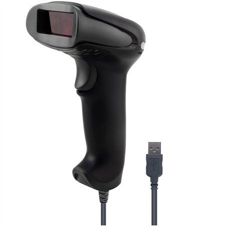 NETUM Lecteur Code Barre Laser Scanner Douchette Code Barre USB Compatible avec PC/Ordinateur Portable