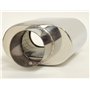 [RDi 56607-55] DoradoTuning Embout de silencieux d'échappement de voiture/tuyau d'échappement/acier inoxydable Chrome queue gorg