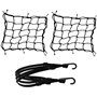 Annhao 2 Pièces Filet à Bagages Araignée Elastique (40 X 40cm) + Ceinture de Bagage (60cm)