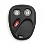 sourcing map Coque de clé pour Chevrolet pour GMC 21997127 Plip Télécommande 3 Boutons Boîte Rechange