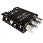 WANGCL ZK-1002MT Lot de 2 amplificateurs de caisson de basses Bluetooth 5.0 100 W haute puissance audio stéréo amplificateurs AU