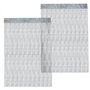 XRPRPX 2PCS Rideau Métallique de Frange Argent