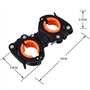 rotation à 360° - Support pour lampe de poche LED de VTT - Accessoires de montage