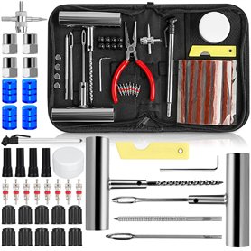 NCKIHRKK Kit de Mèches Réparation de Pneu