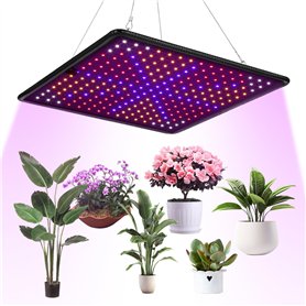 Lampe LED Horticole Croissance Floraison 225 LEDs Grow Light Panneau LED Culture Indoor Spectre Complet Lampe Croissance Plante