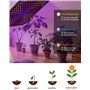 Lampe LED Horticole Croissance Floraison 225 LEDs Grow Light Panneau LED Culture Indoor Spectre Complet Lampe Croissance Plante 