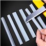 CBRIGHT Lot de 6 pierres à aiguiser pour couteau, 180#, pierre à aiguiser grossière pour outils de coupe à lames métalliques, va