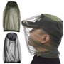 WUDQIJI Lot de 2 filets de tête en maille filet - Pour la protection du visage - Pour l'extérieur