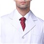 Sasairy Unisexe Blouse de Chimie Blanche Manches Longues Tunique M¨¦dicale Laboratoire pour Homme et Femme(Hauteur Recommend M (