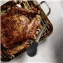KAYCROWN Poire à jus en Acier Inoxydable et Caoutchouc de qualité Alimentaire avec injecteur de Marinade et Brosse pour Nettoyag
