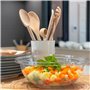 25 L - Fabriquée en France - Plastique transparent - Idéal pour Salades