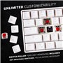 HKKB GK61 Mechanical Gaming Keyboard 60 Percent | 61 RGB Rainbow LED Backlit Programmable Keys | USB Wired | for Mac and Windows