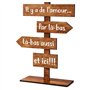 Décoration de Mariage en Bois pour Table Ornement Amour St Valentin et Accessoire de Centre de Table Fête Cadeau pour Mariage 27