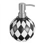 Distributeur de Savon pour Salle de Bain, Distributeur de Savon pour Les Mains - Bouteille de Savon en Damier créatif,Distribute