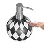 Distributeur de Savon pour Salle de Bain, Distributeur de Savon pour Les Mains - Bouteille de Savon en Damier créatif,Distribute