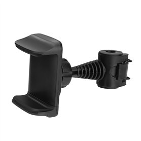 Support de Téléphone Siège Arrière de Voiture Réglable Rotation 360 Crochets de Stockage Compatible avec iPhone Galaxy Huawei Xi