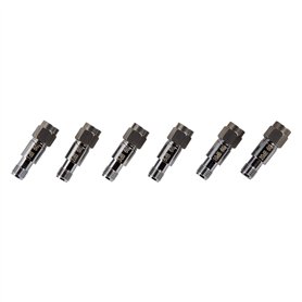 Nooelec SMA Atténuator Kit - Ensemble d’Atténuateurs en Ligne SMA 50 Ohm 6pc 2W. Atténuation Très Linéaire de 1 dB à 42 dB par I