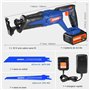 18V Scie Sabre Sans Fil avec Batterie 4