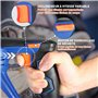 SORAKO Scie Sabre Sans Fil, 18V Scie Sabre Sans Fil avec Batterie 4,0Ah et Chargeur, Scie Sabre Batterie Vitesses 0-3000SPM, Cha