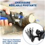 SORAKO Scie Sabre Sans Fil, 18V Scie Sabre Sans Fil avec Batterie 4,0Ah et Chargeur, Scie Sabre Batterie Vitesses 0-3000SPM, Cha