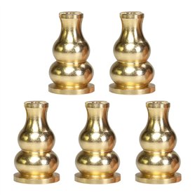 Lot de 5 Encensoirs Brûleurs d'Encens Porte-Encens en Laiton pour la Maison