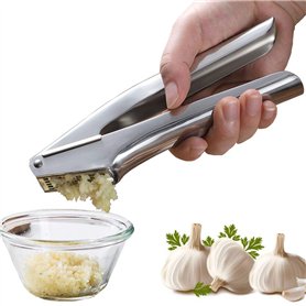 KUTO Garlic Press Stainless Steel Mincer & Crusher