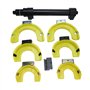 BOOMSTART McPherson Lot de ressorts de suspension universels pour voiture - Amortisseurs de jambe de suspension