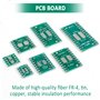 Jubaopen 70PCS Carte de circuit imprimé PCB Prototype Prototype de Carte à Double Faces Carte de Prototype Universelle Panneau d