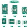 Jubaopen 70PCS Carte de circuit imprimé PCB Prototype Prototype de Carte à Double Faces Carte de Prototype Universelle Panneau d