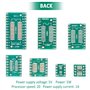 Jubaopen 70PCS Carte de circuit imprimé PCB Prototype Prototype de Carte à Double Faces Carte de Prototype Universelle Panneau d