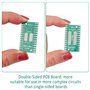 Jubaopen 70PCS Carte de circuit imprimé PCB Prototype Prototype de Carte à Double Faces Carte de Prototype Universelle Panneau d