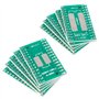 Jubaopen 70PCS Carte de circuit imprimé PCB Prototype Prototype de Carte à Double Faces Carte de Prototype Universelle Panneau d