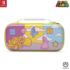 Boîtier de protection de PowerA pour Nintendo Switch (modèle OLED) - Mushroom Kingdom Pop Art
