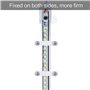 Yangfei 200pcs Clip De Bandes Lumineuses, Support De Fixation De Bande Lumière Clips De Fixation Ruban Led En Silicone Attache R