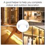 Yangfei 200pcs Clip De Bandes Lumineuses, Support De Fixation De Bande Lumière Clips De Fixation Ruban Led En Silicone Attache R
