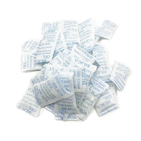 30 paquets de 10 grammes paquets de coton du gel de silice déshydratant Moistureproof