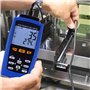 Professionnel AC/DC Gaussmètre Magnétique Champ Force Magnétomètre 3000mT (30000G) Teslameter Auto/Manuel Enregistrement Mètre T