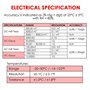 Professionnel AC/DC Gaussmètre Magnétique Champ Force Magnétomètre 3000mT (30000G) Teslameter Auto/Manuel Enregistrement Mètre T