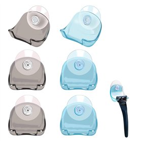 Huayue 6pcs Porte Rasoir Plastique