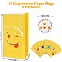 Sac Cadeau Papier avec 24 Autocollants