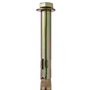 YoiYee Lot de 2 boulons d'expansion M16 – Ancrages robustes pour béton et maçonnerie – Longueur 160 mm – Acier zingué – Installa