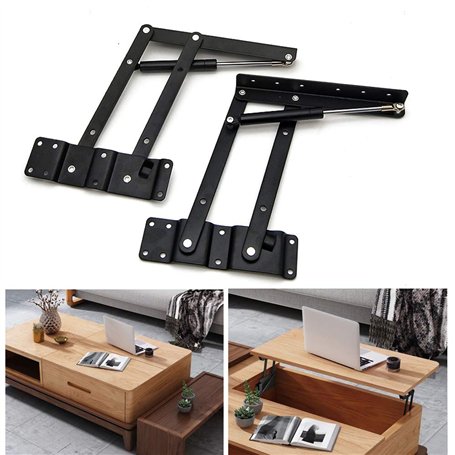 1 Paire De CharnièRe à Ressort De Table Basse 50 Kg/100 Lb