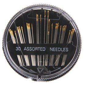 MagiDeal Lot de 30pcs Aiguilles à Coudre Aiguilles à Main Assorties