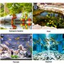 HC Lot de 20 ventouses pour aquarium et tuyau d'air de 4 m - Support pour tuyau d'air Airline de 4 mm - Ventouse pour livraison 