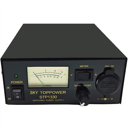 Ham Radio Alimentation Analogique DC Régulé 13.8V Sortie Fixe 30A Conçu pour Appareils de Communication avec Décalage Bruit Pris