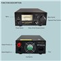 Ham Radio Alimentation Analogique DC Régulé 13.8V Sortie Fixe 30A Conçu pour Appareils de Communication avec Décalage Bruit Pris