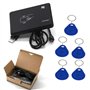 Amao Lecteur de Carte RFID IC sans Contact 14443A avec Interface USB + 5 clés T5577/EM4305 13,56 MHz