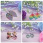 BQTQ 3600 Pièces Kit de Fabrication de Boucles d'oreilles Accessoires de Bijoux DIY Kit Fabrication de Bijoux Convient aux Début