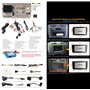 8-Core 8 Pouces Android 14 Autoradio pour Mercedes Benz Classe C/CLK/G W203 W209 W463 Viano Vito Support GPS Navigator sans Fil 