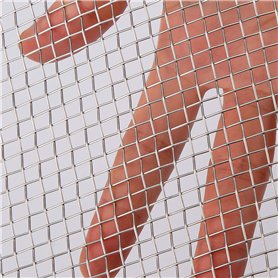 AIEX Fil Métallique Tissé en Acier Inoxydable Grillage 304 5 pour La Ventilation Protégeant la Maille Protectrice pour Les Armoi